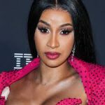 Cardi B hit by object during performance