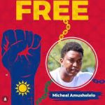 Protest in Windhoek in solidarity with Namibia Economic Freedom Fighter member, Michael Amushelelo